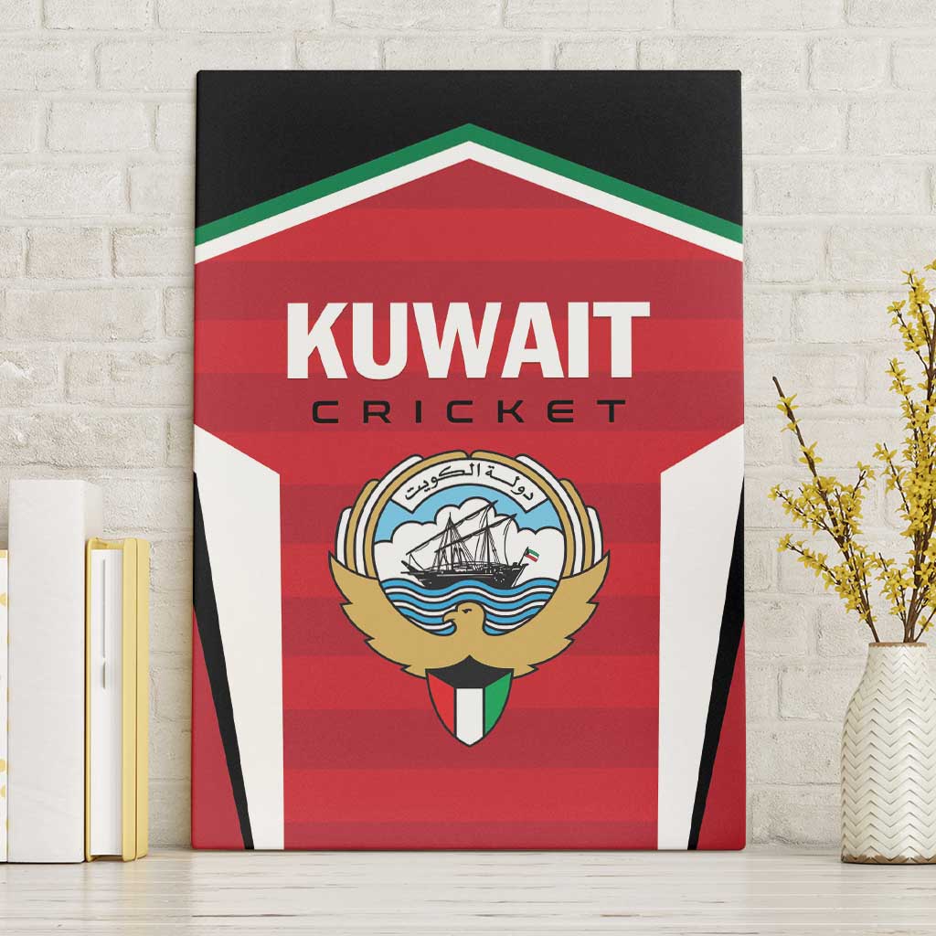 Kuwait Cricket Canvas Wall Art Go Champions