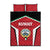 Kuwait Cricket Quilt Bed Set Go Champions - Wonder Print Shop