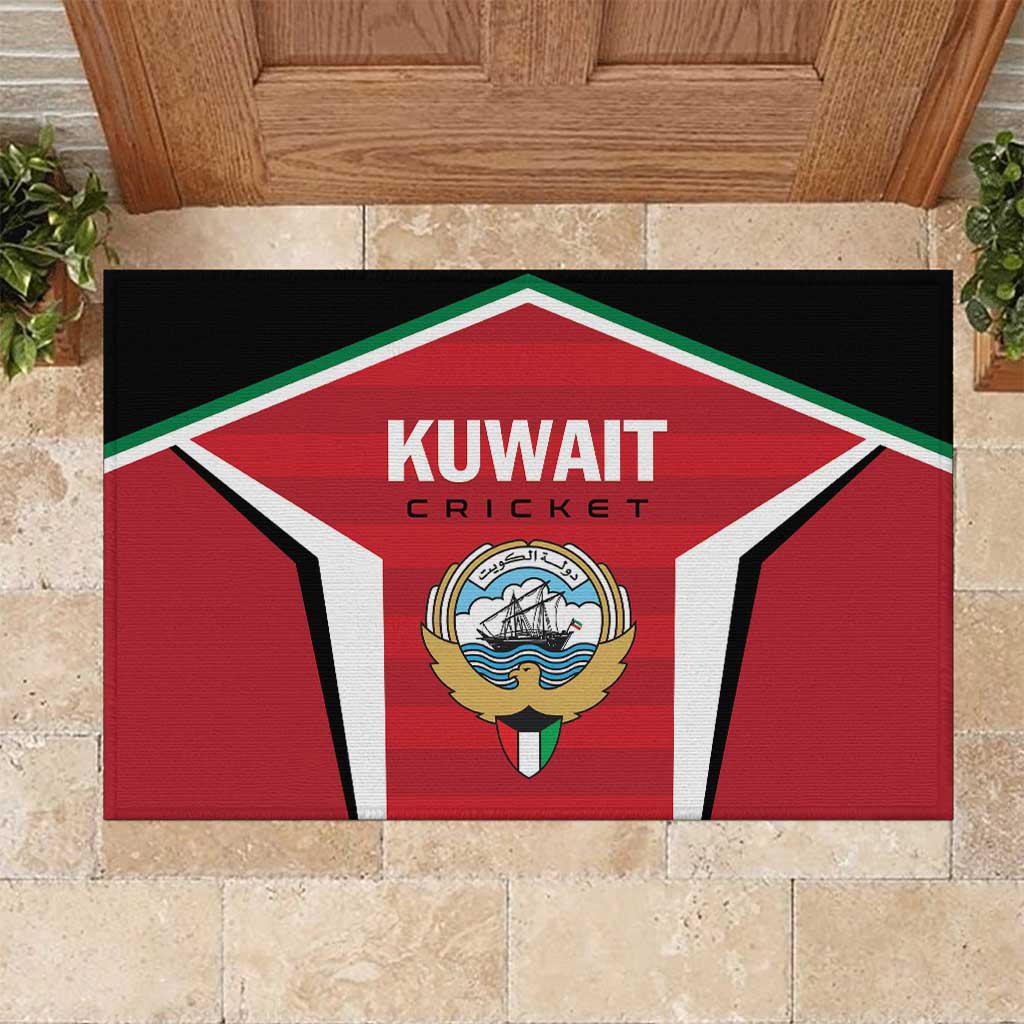 Kuwait Cricket Rubber Doormat Go Champions