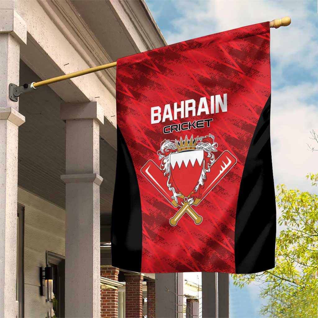 Bahrain Cricket Garden Flag Come On Team Bahrain