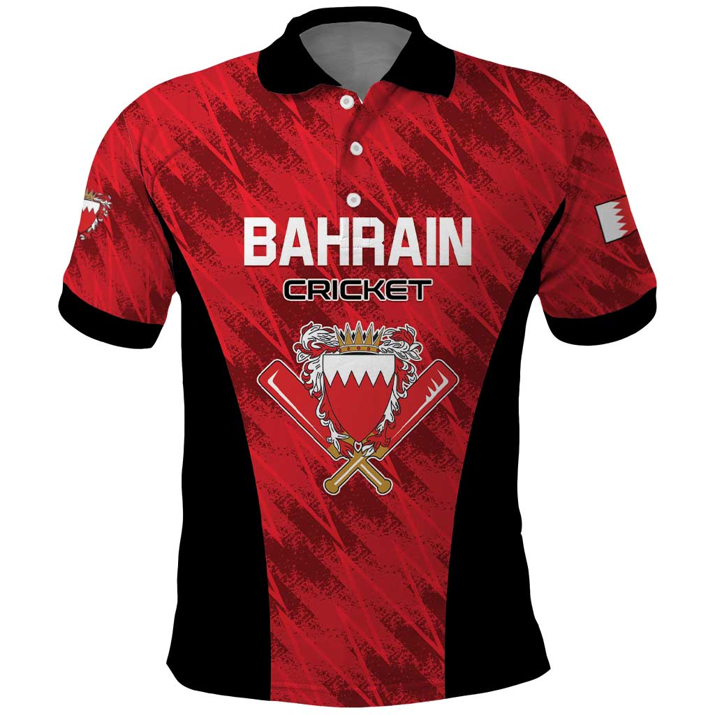 Custom Bahrain Cricket Polo Shirt Come On Team Bahrain