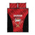 Bahrain Cricket Quilt Bed Set Come On Team Bahrain - Wonder Print Shop