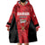 Custom Bahrain Cricket Wearable Blanket Hoodie Come On Team Bahrain