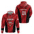 Custom Bahrain Cricket Zip Hoodie Come On Team Bahrain - Wonder Print Shop