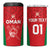 Custom Oman Cricket 4 in 1 Can Cooler Tumbler Team Oman Come On - Wonder Print Shop