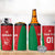 Custom Oman Cricket 4 in 1 Can Cooler Tumbler Team Oman Come On - Wonder Print Shop