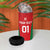 Custom Oman Cricket 4 in 1 Can Cooler Tumbler Team Oman Come On - Wonder Print Shop