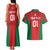 Custom Oman Cricket Couples Matching Tank Maxi Dress and Hawaiian Shirt Team Oman Come On - Wonder Print Shop