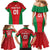 Custom Oman Cricket Family Matching Mermaid Dress and Hawaiian Shirt Team Oman Come On - Wonder Print Shop