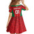 Custom Oman Cricket Family Matching Off Shoulder Short Dress and Hawaiian Shirt Team Oman Come On - Wonder Print Shop