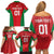 Custom Oman Cricket Family Matching Off Shoulder Short Dress and Hawaiian Shirt Team Oman Come On - Wonder Print Shop