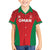 Custom Oman Cricket Family Matching Puletasi and Hawaiian Shirt Team Oman Come On - Wonder Print Shop