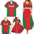 Custom Oman Cricket Family Matching Summer Maxi Dress and Hawaiian Shirt Team Oman Come On - Wonder Print Shop