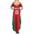 Custom Oman Cricket Family Matching Summer Maxi Dress and Hawaiian Shirt Team Oman Come On - Wonder Print Shop