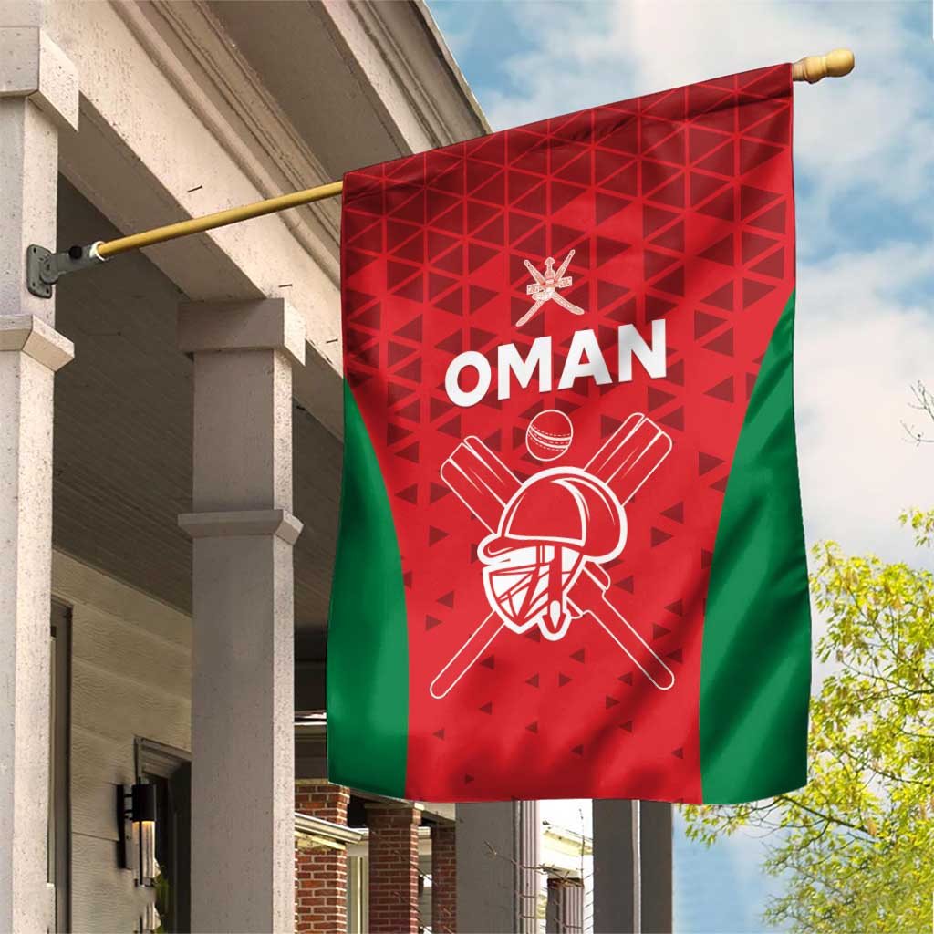 Oman Cricket Garden Flag Team Oman Come On