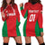 Custom Oman Cricket Hoodie Dress Team Oman Come On - Wonder Print Shop