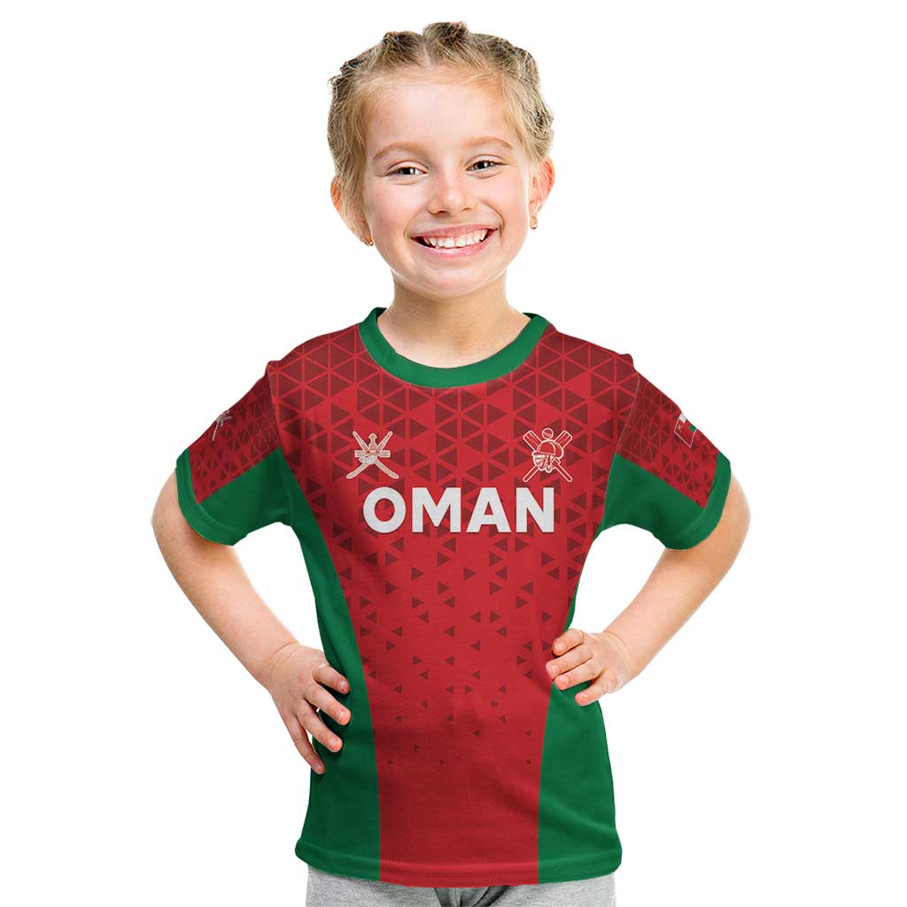 Custom Oman Cricket Kid T Shirt Team Oman Come On - Wonder Print Shop