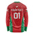 Custom Oman Cricket Long Sleeve Shirt Team Oman Come On - Wonder Print Shop