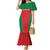 Custom Oman Cricket Mermaid Dress Team Oman Come On - Wonder Print Shop