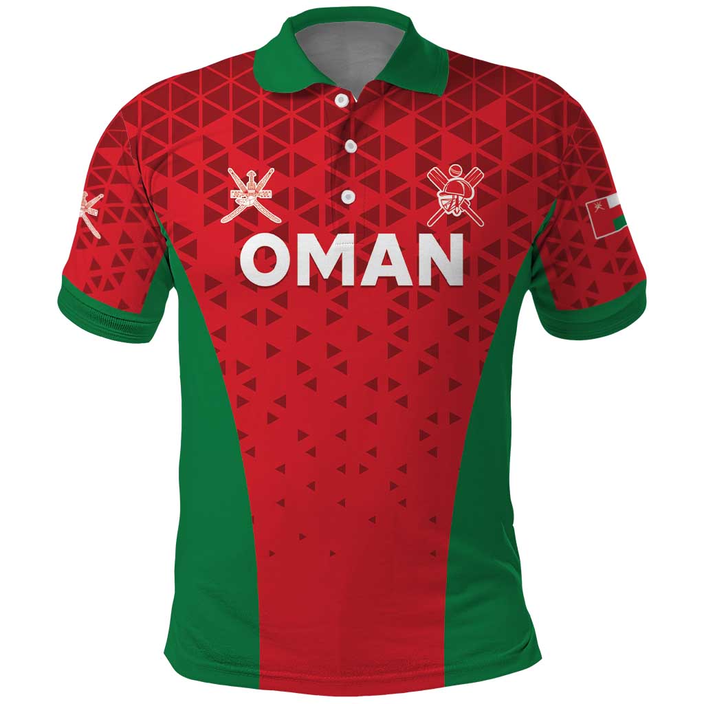 Custom Oman Cricket Polo Shirt Team Oman Come On