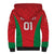 Custom Oman Cricket Sherpa Hoodie Team Oman Come On - Wonder Print Shop