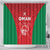 Oman Cricket Shower Curtain Team Oman Come On