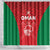 Oman Cricket Shower Curtain Team Oman Come On