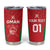 Custom Oman Cricket Tumbler Cup Team Oman Come On - Wonder Print Shop