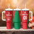 Custom Oman Cricket Tumbler With Handle Team Oman Come On - Wonder Print Shop