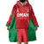 Custom Oman Cricket Wearable Blanket Hoodie Team Oman Come On