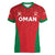 Custom Oman Cricket Women V-Neck T-Shirt Team Oman Come On - Wonder Print Shop