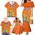 Netherlands Queen Day 2024 Family Matching Mermaid Dress and Hawaiian Shirt Nederland Koningsdag Orange Tulips - Wonder Print Shop