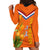 Netherlands Queen Day 2024 Hoodie Dress Nederland Koningsdag Orange Tulips - Wonder Print Shop