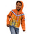 Netherlands Queen Day 2024 Kid Hoodie Nederland Koningsdag Orange Tulips - Wonder Print Shop