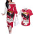 Poland Constitution Day 2024 Couples Matching Off The Shoulder Long Sleeve Dress and Hawaiian Shirt Polska Swieto Konstytucji 3 Maja - Wonder Print Shop