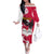 Poland Constitution Day 2024 Family Matching Off Shoulder Long Sleeve Dress and Hawaiian Shirt Polska Swieto Konstytucji 3 Maja - Wonder Print Shop