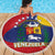 Venezuela Beach Blanket Coat Of Arms Curve Style