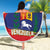 Venezuela Beach Blanket Coat Of Arms Curve Style