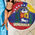 Venezuela Beach Blanket Coat Of Arms Curve Style