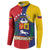 Personalized Venezuela Button Sweatshirt Coat Of Arms Curve Style