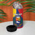 Personalized Venezuela 4 in 1 Can Cooler Tumbler Coat Of Arms Curve Style