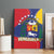 Venezuela Canvas Wall Art Coat Of Arms Curve Style