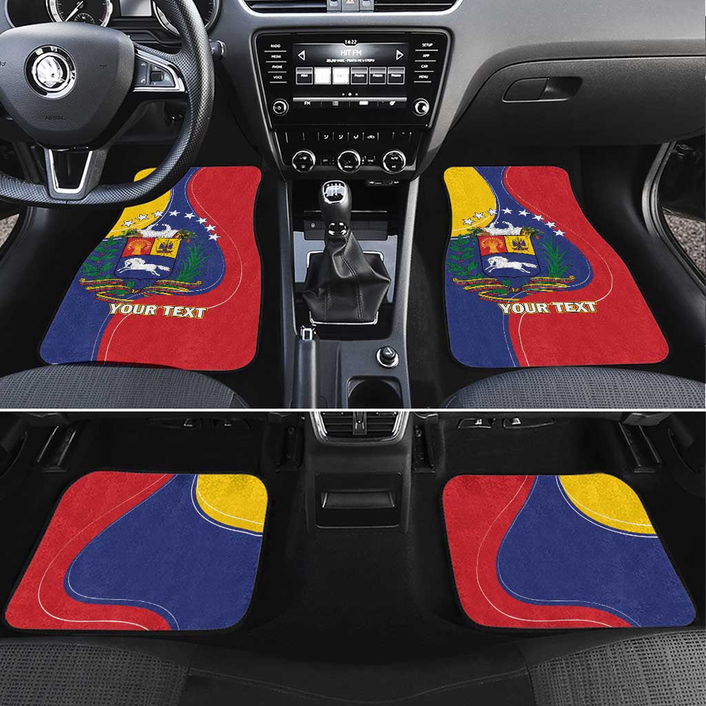 Venezuela Car Mats Coat Of Arms Curve Style