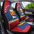 Venezuela Car Seat Cover Coat Of Arms Curve Style