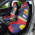 Venezuela Car Seat Cover Coat Of Arms Curve Style