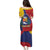 Personalized Venezuela Family Matching Puletasi and Hawaiian Shirt Coat Of Arms Curve Style