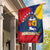 Venezuela Garden Flag Coat Of Arms Curve Style