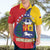 Personalized Venezuela Hawaiian Shirt Coat Of Arms Curve Style