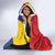 Venezuela Hooded Blanket Coat Of Arms Curve Style