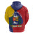 Personalized Venezuela Hoodie Coat Of Arms Curve Style